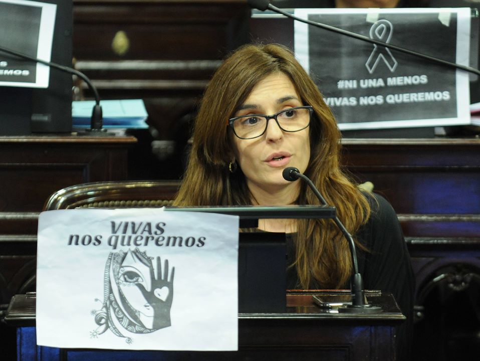 #NiUnaMenos |García: “Sabemos quienes nos quieren calladas y quienes nos quieren sumisas”