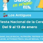 Diferentes áreas de salud dirán presente en la Fiesta Nacional de la Cereza