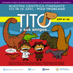 La Muestra Educativa “Tito y sus amigos” recorrerá Santa Cruz