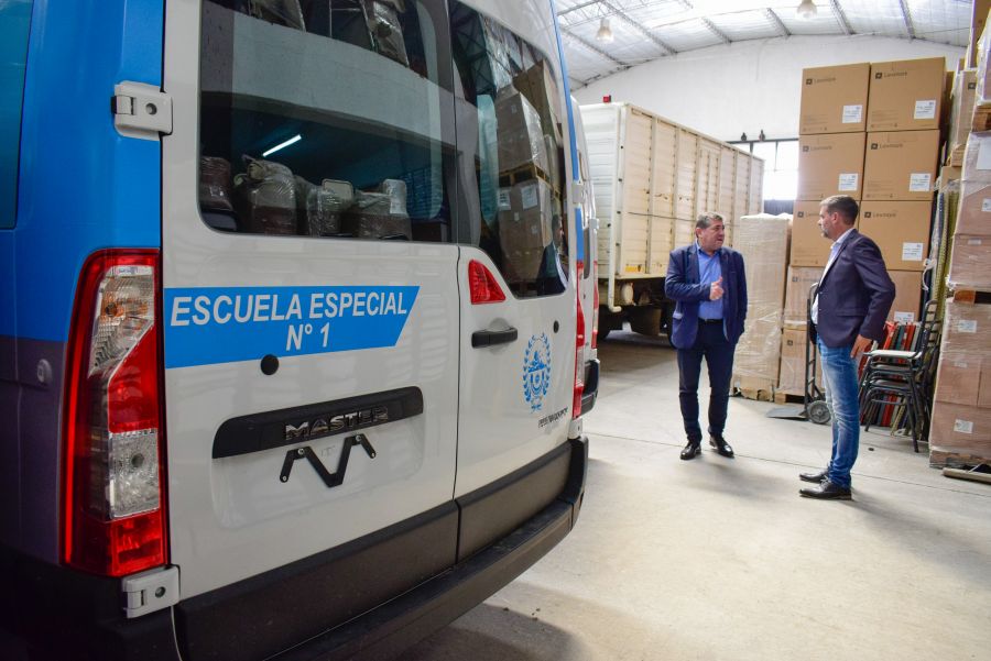 El Gobierno realiza importante inversión en equipamiento para el Ciclo Lectivo 2020