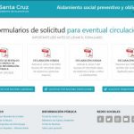 Podrán solicitarse autorizaciones de circulación a través de la web