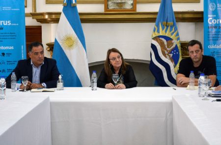 Alicia recibió a representantes del sector comercial