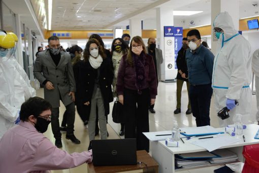 El Gobierno de Santa Cruz instaló una cámara térmica en el Aeropuerto de Río Gallegos