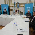 Videoconferencia con intendentes, comisionados y comisionadas de fomento