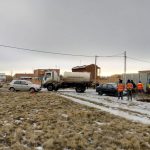 Seguridad y Municipio trabajan en conjunto ante inundaciones en barrios de Río Gallegos