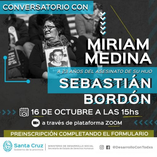 Miriam Medina: “Cada vez que visito o recuerdo a Santa Cruz me emociona ese sur profundo”