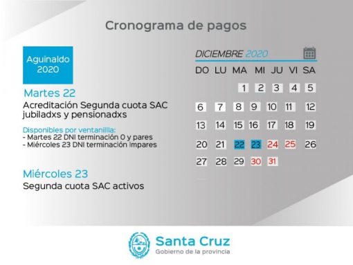 Cronograma de pago de segunda cuota de SAC