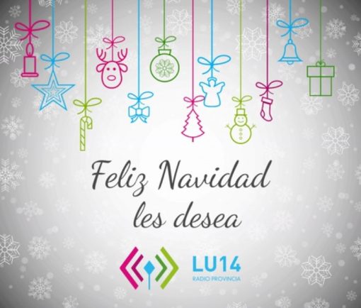 Feliz nochebuena y Feliz navidad  #La830 va con vos.