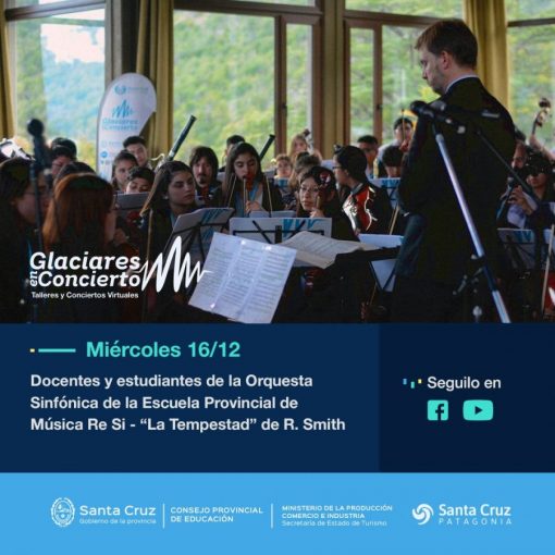 Cierre de la 3ª Edición de “Glaciares en Concierto 2020”