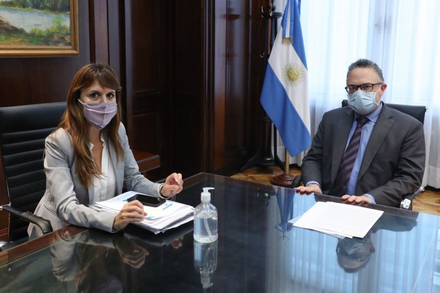 La Ministra de Producción fue recibida por Matías Kulfas