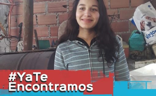 Yessica Franco se encuentra junto a la secretaria de Niñez, Adolescencia y Familia