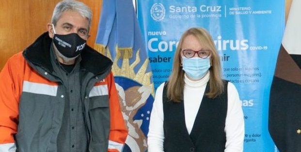 Alicia recibió al interventor de Yacimientos Carboníferos Río Turbio