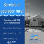 MENSAJES AL POBLADOR RURAL