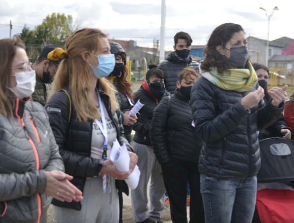 “Vacunate en Casa”: el operativo de vacunación territorial llegó a barrios del sector este de Río Gallegos