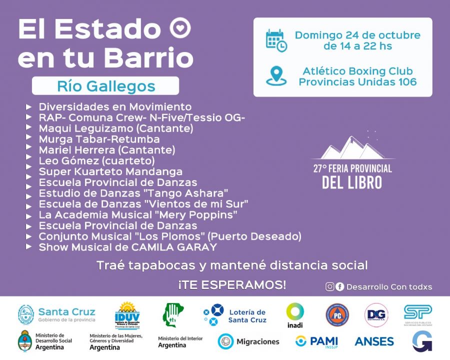 El Estado en tu Barrio | Un programa para informar, asesorar y acompañara vecinos