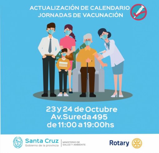 Actualizá tu calendario de vacunación