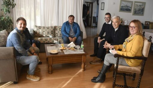 Alicia Kirchner recibió en El Calafate al ministro de Agricultura de Nación Julián Domínguez