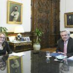 Alicia dialogó con Alberto sobre la agenda de desarrollo productivo para Santa Cruz