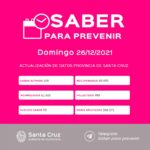 Saber Para Prevenir | Informe Epidemiológico | Domingo 26 de diciembre