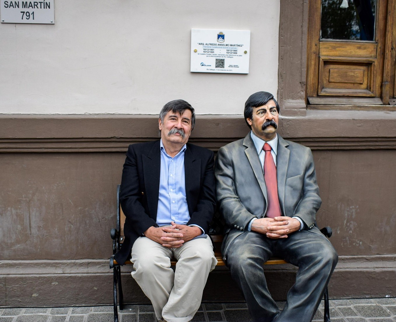 Homenaje a “Freddy” Martínez Ex Intendente de Rio Gallegos