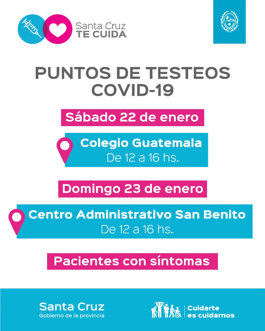 Vacunar para Prevenir: testeos y vacunación