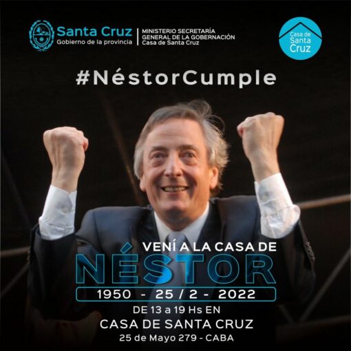 Casa de Santa Cruz presenta “Vení a la Casa de Néstor”