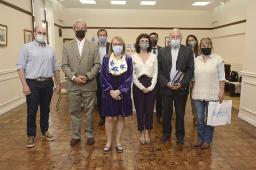 Alicia recibió en audiencia a autoridades de la Sociedad Rural de Río Gallegos