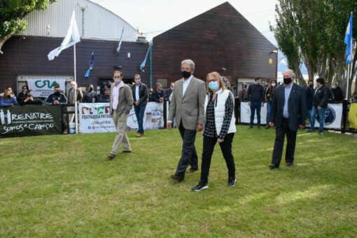 Alicia participó del acto de inauguración de la 89ª Exposición Rural, Industrial y Comercial de Río Gallegos