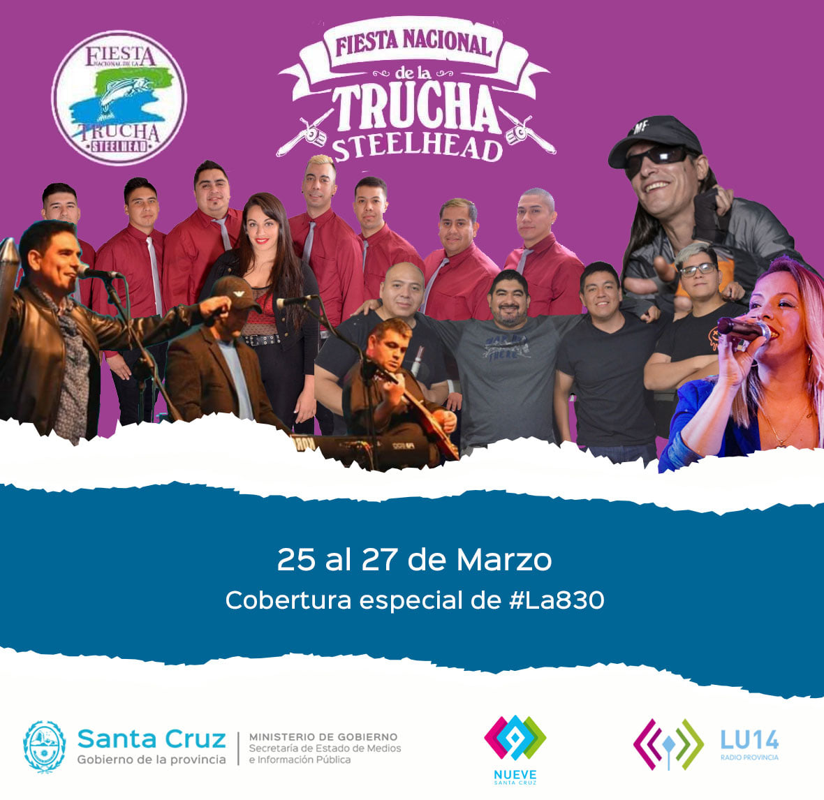 Cobertura Especial de LU14 la Fiesta Nacional de la Trucha Steelhead 2022