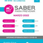 Saber Para Prevenir | Informe Epidemiológico | Sábado 5 de marzo