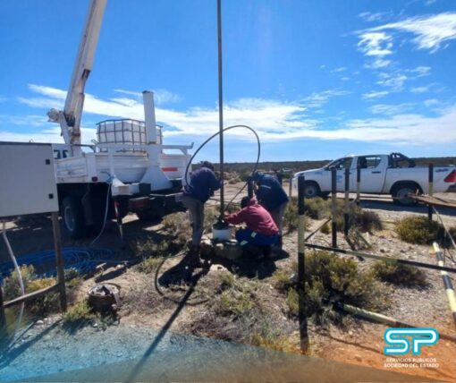 Servicios Públicos mantuvo el servicio de agua en Caleta Olivia