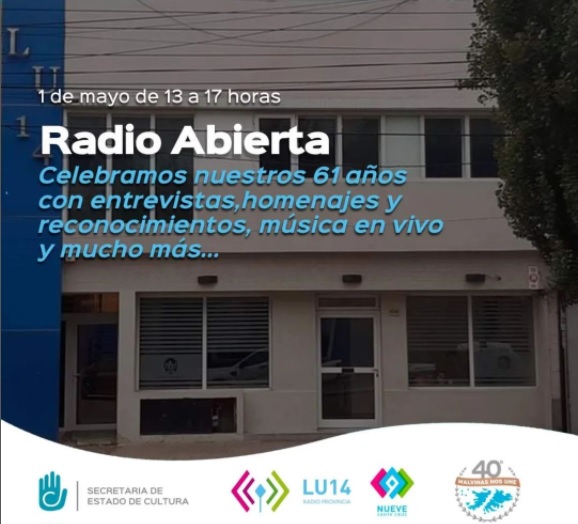 LU14 Radio Provincia cumple 61 años y los festeja con su audiencia