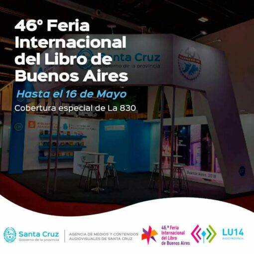 Feria Internacional del Libro y Santa Cruz está presente como cada año.