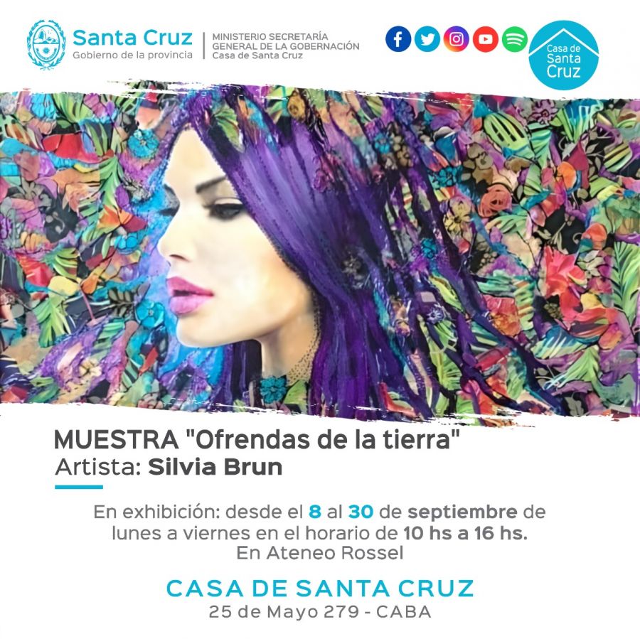 La Casa de Santa Cruz inaugurará la muestra “Ofrendas de la tierra” de Silvia Brun