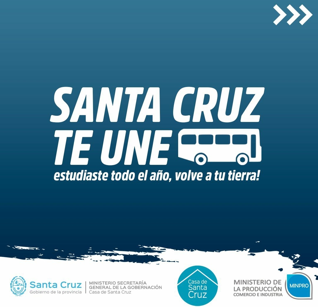 Santa Cruz Te Une: Conocé los beneficios de descuentos para estudiantes