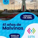 Cobertura LU14 vigilia en el Día de los Héroes de Malvinas