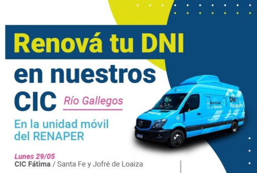 Renová tu DNI en las unidades móviles