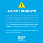 Aviso Urgente de Estafa