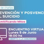 Continúa el ciclo de charlas sobre prevención y posvención del suicidio