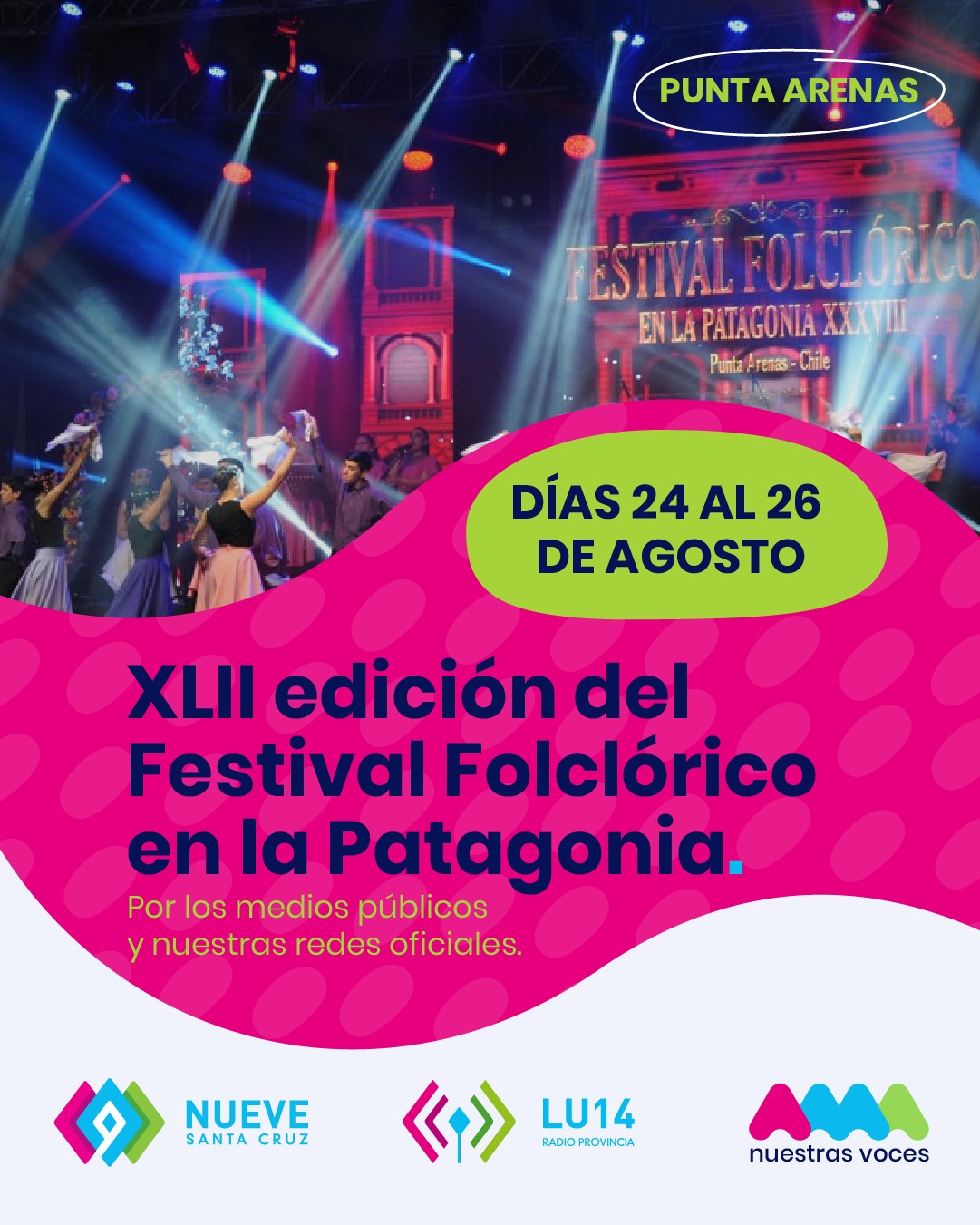 XLII edición del Festival Folclórico en la Patagonia