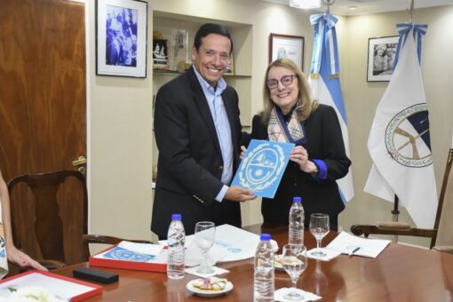 Alicia recibió en audiencia a las autoridades de Newmont