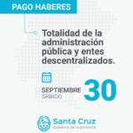 Aviso Importante | Pago de haberes a la Administración Pública