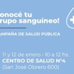 Salud convoca a la comunidad a la campaña de “conoce tu grupo sanguíneo”