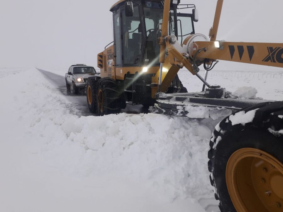 Temporada invernal en números: así se trabaja en las rutas santacruceñas