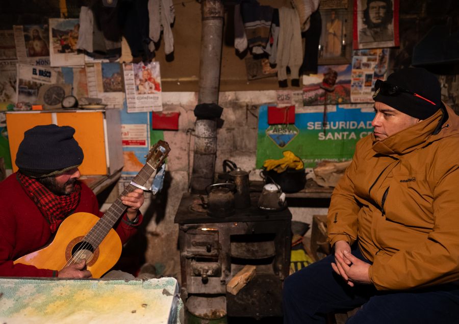 El encuentro de Vidal con don Modesto Luna, un criancero de 75 años