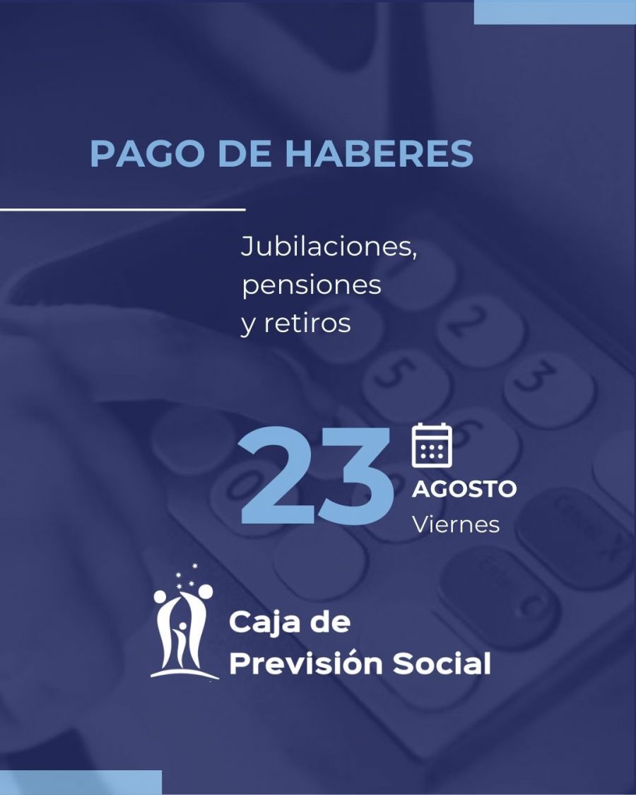 fecha de pago y cómo son los aumentos de agosto