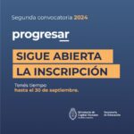 Hasta el 30 de septiembre está abierta la convocatoria a las Becas Progresar