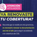 Caja de Servicios Sociales: Actualización anual de documentación para pasivos en otras provincias