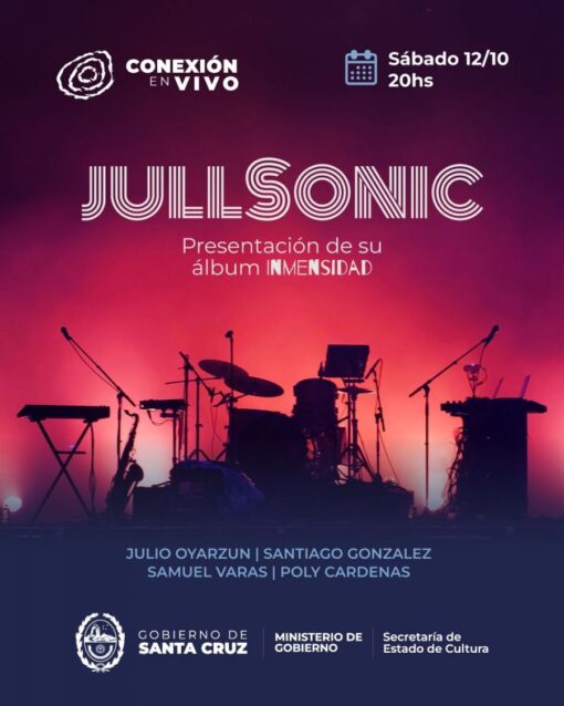 Conexión en Vivo: Jullsonic presenta su álbum “Inmensidad” en el Centro Cultural Santa Cruz