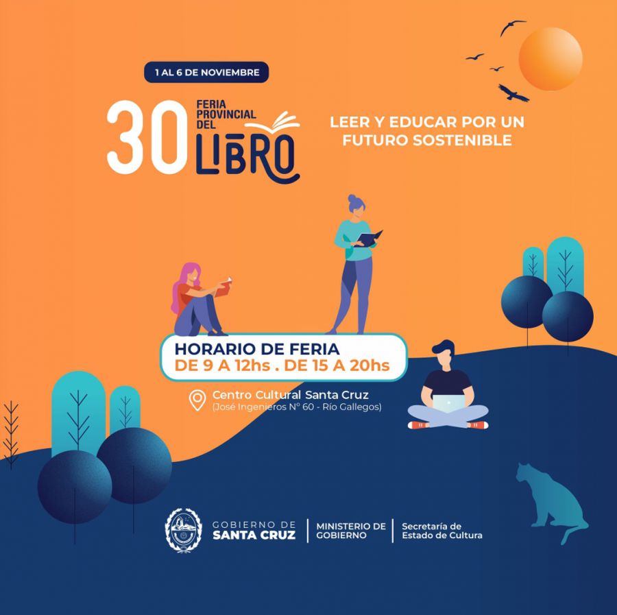 30ª Feria Provincial del Libro: Conocé la grilla completa 